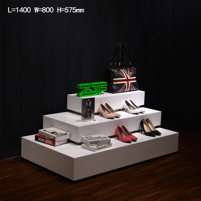 Acrylic Footwear Display Rack, For Showroom, Malls And Supermarket