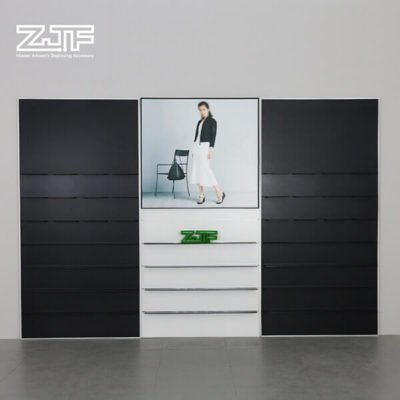 Brand sport store wall mounted sneaker display shelves