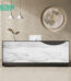 China Carrara Marble Reception Desk