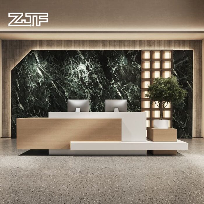 Extra Large Modern Nail Salon Reception Desk