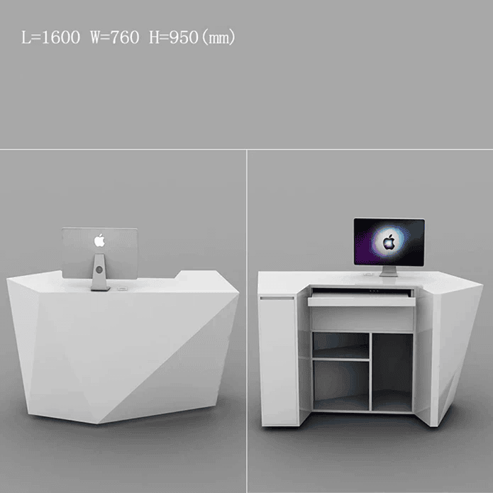 Small front desk for beauty salon