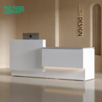 Freya LED Reception Furniture Office Front Desk